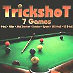 Trickshot PC CD ROM 7 Snooker Pool Games On One Disc Windows XP